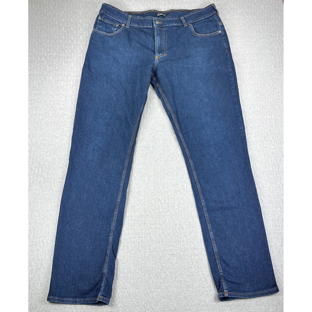 Origin Delta 68 Jeans Men 40x36 Blue Relaxed Performance Made in USA dark wash